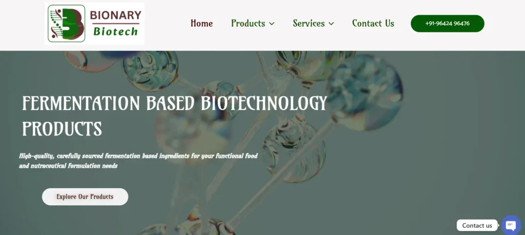 Bionarybio page