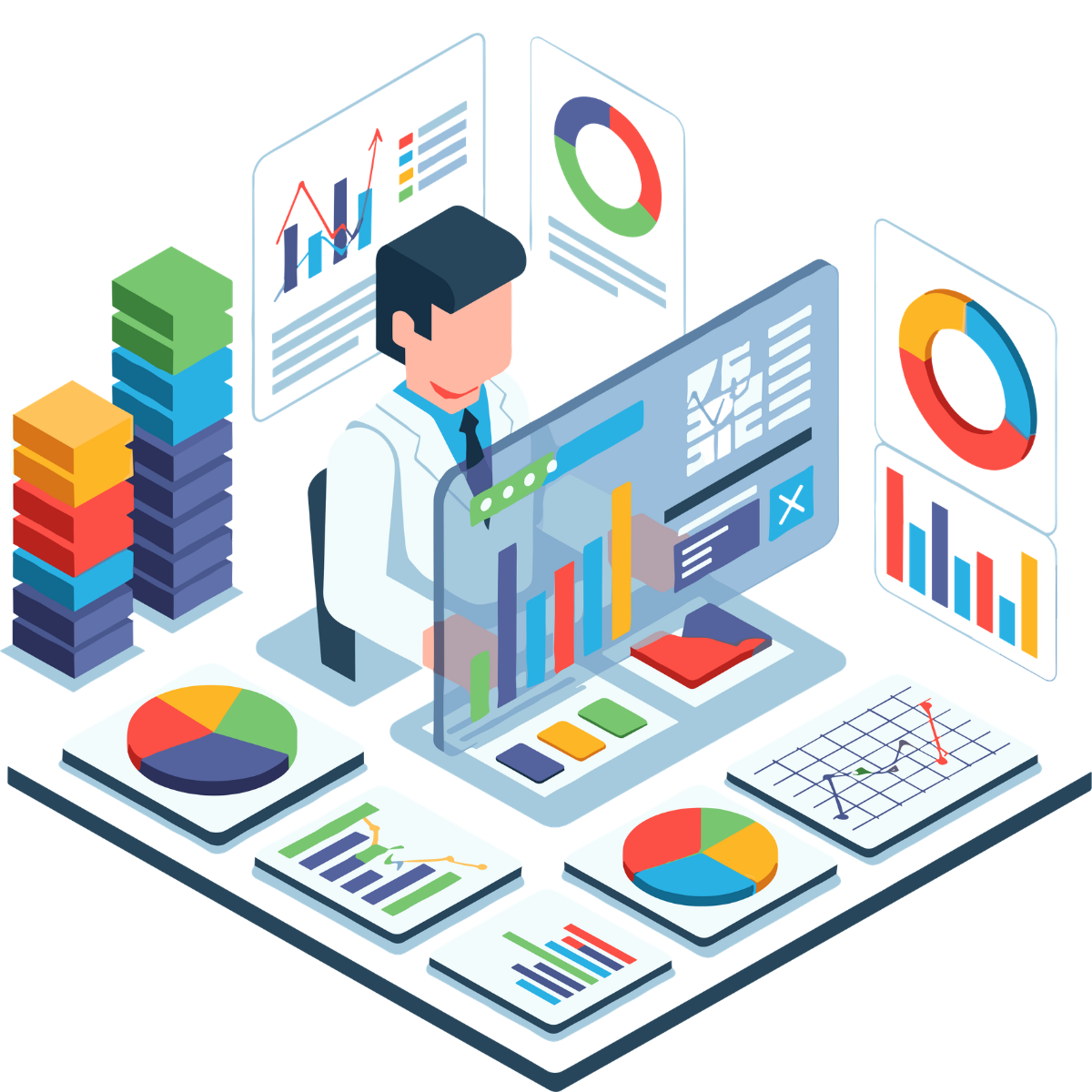 Infographic and visual design services